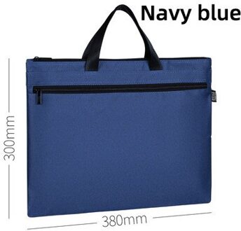 Xiaobaomao Canvas A4 File Organizer Rits Document Tas Bestand Zak Map Voor School Kantoorbenodigdheden 7