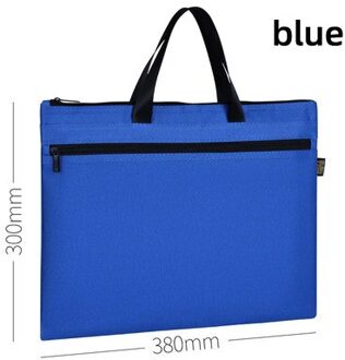 Xiaobaomao Canvas A4 File Organizer Rits Document Tas Bestand Zak Map Voor School Kantoorbenodigdheden