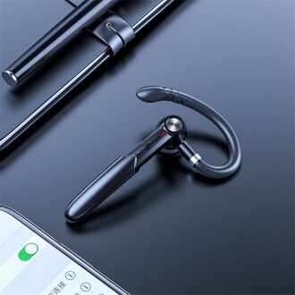 Xiaomi 5.0 Bluetooth Headset Handsfree Vingerafdruk Touch Hifi Draadloze Oortelefoon Voor Iphone Xiaomi Waterdicht Oortelefoon Met Microfoon zwart