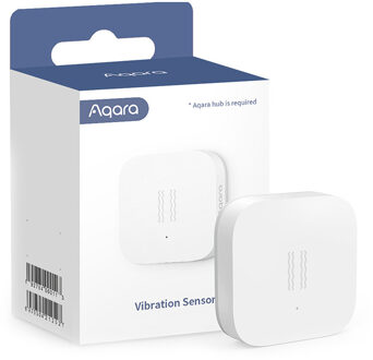 Xiaomi Aqara Vibratie Sensor (Officiële EU versie, CE gekeurd) Zigbee – compatible met Homey, Domoticz (plug in), Home Assistant, Home Kit (via Aqara Hub), Mi Home en meer.