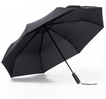 Xiaomi Automatische Zwarte Opvouwbare Paraplu Winddicht Waterdicht Uv Paraplu Mannen En Vrouwen Schaduw In De Zomer En Winter