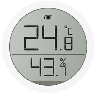 Xiaomi Cleargrass Temperatuur Vochtigheid Sensor Lite E Versie Data Opslag Lcd-scherm Thermometer Schakelaar Tussen °F En °C