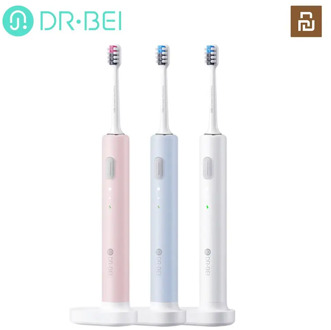 Xiaomi DR.BEI Sonic Electric Toothbrush Ultrasonic Automatic Smart Tooth Brush Wireless Rechargeable 3 Brushing Modes Waterproof