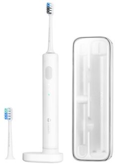Xiaomi Dr.Bei Sonic Elektrische Tandenborstel Oplaadbare Tandenborstels Draagbare Waterdichte Draadloze Tandenborstel Reizen Doos wit