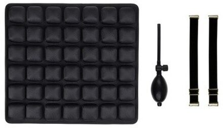 Xiaomi INNERNEED airbag kussen rugkussen 3D ontspanning decompressie massage kantoor auto zitkussen kussen hip Backrest zwart