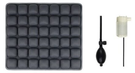 Xiaomi INNERNEED airbag kussen rugkussen 3D ontspanning decompressie massage kantoor auto zitkussen kussen hip cushion grijs