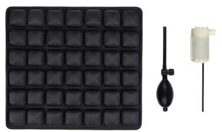 Xiaomi INNERNEED airbag kussen rugkussen 3D ontspanning decompressie massage kantoor auto zitkussen kussen hip cushion zwart