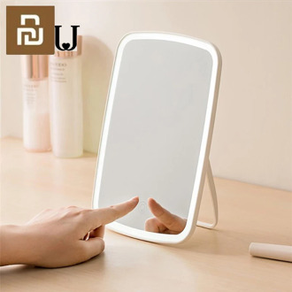 Xiaomi Intelligent Portable Makeup Light Mirror desktop led Adajustable Folding Light Mirror Dormitory Desktop Mirror With Light