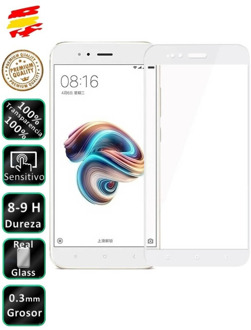 Xiaomi MI A1 and 5X full white 3D tempered glass screen Protector