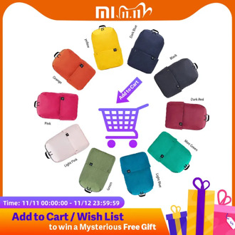 Xiaomi Mi Casual Backpack 10L Original Mi Leisure Sports Bag Lightweight Urban Unisex