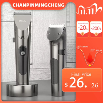 XiaoMi Mijia 2020 Electric Hair Trimme Professional Clipper Hair Trimmer LED Screen Washable Rechargeable Power clippers barber