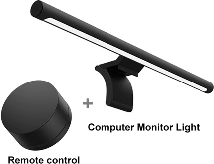 Xiaomi Mijia Bureaulamp Opvouwbare Lamp Display Opknoping Licht Ogen Bescherming Pc Computer Monitor Lichtbalk Draadloze Afstandsbediening