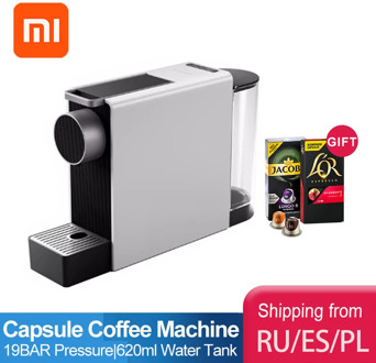 Xiaomi mijia coffee machine capsule espresso machine, pod coffee maker Dolce gusto nespresso powder multiple capsule