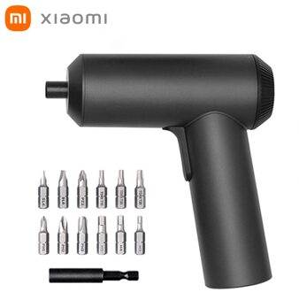 Xiaomi Mijia Elektrische Schroevendraaier 3.6V 2000Mah 5N.M Koppel Elektrische Schroevendraaier Met 12Pcs S2 Schroef Bits In voorraad
