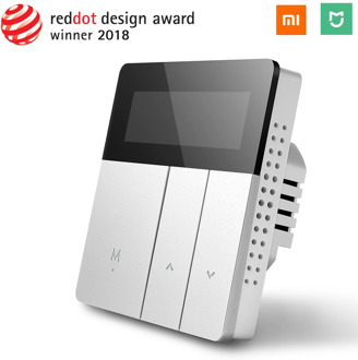 Xiaomi Mijia Smart WiFi Thermostat Temperature Controller for Water Electric Floor Gas Boiler Heating Control MI Home APP
