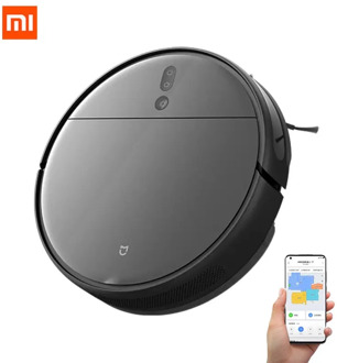 Xiaomi Mijia Sweeping Mopping Robot Vacuum Cleaner 1T S-cross 3D Avoiding Obstacles Cordless Washing Cyclone Suction Vacuum-Mop
