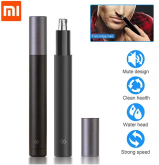 Xiaomi Mini Electric Nose Hair Trimmer Ear Hair Shaver Clipper HN1 Sharp Blade Body Wash Portable Minimalist Design Waterproof
