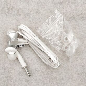 Xiaomi Oortelefoon Zuiger 3 Sport Verse Basic Versie 3.5Mm In-Ear Oordopjes Met Microfoon Voor Mi Note 10 pro Lite Redmi Note 8 9 Pro 9S wit