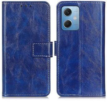 Xiaomi Redmi Note 12/Poco X5 Wallet Case met Magnetische Sluiting - Blauw
