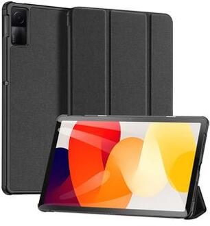 Xiaomi Redmi Pad SE Dux Ducis Domo Tri-Fold Smart Folio Hoesje - Zwart