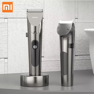 Xiaomi RIWA Hair Clipper Personal Electric Trimmer Rechargeable Strong Power Steel Cutter Head with LED Screen Washable Haircut