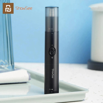 Xiaomi Showsee Electric Mini Nose Hair Trimmer Portable Ear Nose Hair Shaver Clipper Waterproof Safe Cleaner