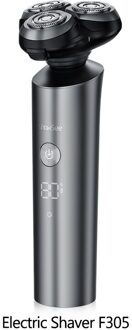 Xiaomi Showsee Elektrische Scheerapparaat Scheermes Baard Trimmer Voor Mannen Droog Nat Baard Trimmer Draagbare Oplaadbare Wasbare Scheren Machine XM-YP-764