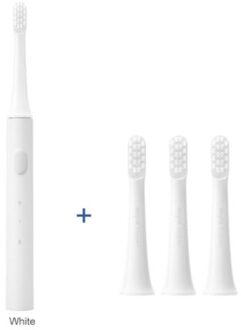 Xiaomi Sonic Elektrische Tandenborstel T100 Mi Smart Tandenborstel, Usb Oplaadbare, IPX7 Waterdicht wit
