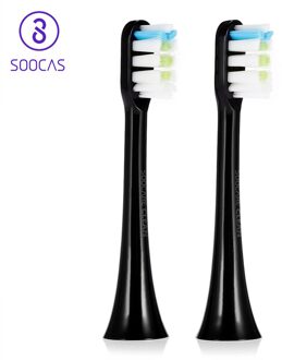 Xiaomi Soocas/Soocare X3 Vervanging Tandenborstel Hoofd 2 Stuks Voor Soocas/Xiaomi Mijia Soocare X3 Elektrische Tandenborstel hoofd