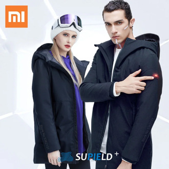 Xiaomi Supield Smart Heating Down Jacket USB Infrared Electric Heating Goose Down Coat Hoodied Parka Thermal Winter Warm Jacket