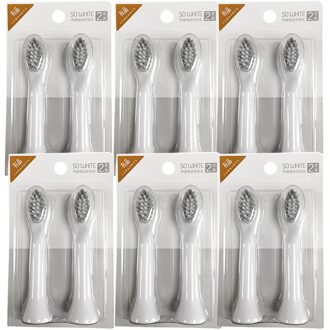 Xiaomi Tandenborstel Hoofd Voor Soocas EX3 Opzetborstel Elektrische Tandenborstel Ultrasone Automatische Borstel Vervanging Hoofd 12 toothbrush heads