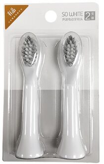 Xiaomi Tandenborstel Hoofd Voor Soocas EX3 Opzetborstel Elektrische Tandenborstel Ultrasone Automatische Borstel Vervanging Hoofd 2 toothbrush heads