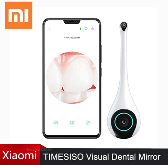Xiaomi TIMESISO Visual Dental Mirror T5-YPC 500WIntraoral Endoscope Wireless WiFi Oral Dental Camera Dentist Tool 6 LED Light