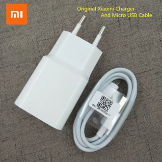 Xiaomi USB Charger EU plug adapter 5V2A Original Travel Charging Micro usb cable For Redmi 7 7A 6 6A 5A 4A 4X note 6 pro/A2 lite