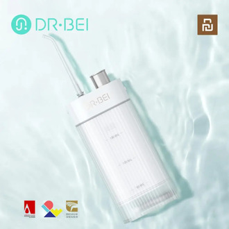 Xiaomi Youpin Oral Irrigator Dental Portable Water Flosser USB Rechargeable Water Flosser IPX7 Irrigator for Cleaning Teeth