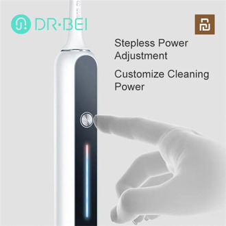 Xiaomi Youpin S7 IPX7 Waterproof Electric Toothbrush 2000mAh Automatic Sonic ToothBrush Rechargeable with 2 Brush Heads DR.BEI