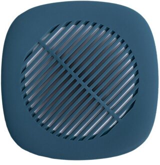 Xiaomi Youpin Thuis Aanrecht Filter Universele Anti-Verstopping Gootsteenzeefje Badkamer Haar Catcher Stopper Afvoerputje Cover donker blauw