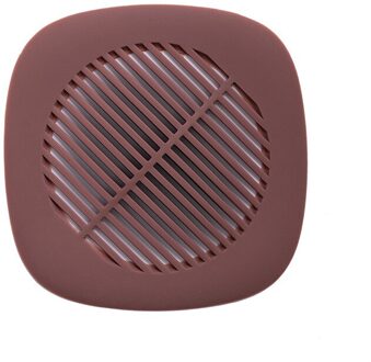 Xiaomi Youpin Thuis Aanrecht Filter Universele Anti-Verstopping Gootsteenzeefje Badkamer Haar Catcher Stopper Afvoerputje Cover rood