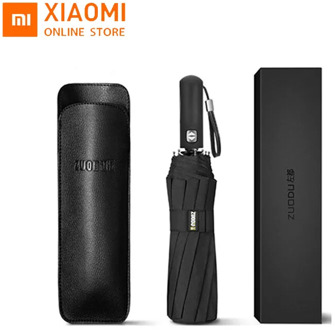 Xiaomi Zuodu Reflective Umbrella Men's Automatic Umbrella Lamp Reverse Female Sunny Rain Folding Automatic UV Big Umbrella