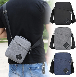 Xierya Men Bag Messenger Bag Backpack Shoulder Bag Men's Simple Casual Waterproof Oxford Cloth Bag Travel Business Satchel Bag