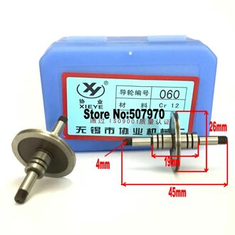 Xieye Edm Katrol Gids Wiel 060 OD26 * L45mm Voor Cnc Draad Snijmachine