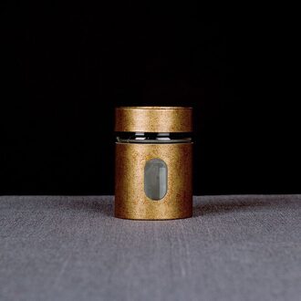 Xin Jia Yi Verpakking Glazen Pot met Venster Glazen Fles Voor Clear Lege Droog Fruit Bruiloft Schroef Doos 8.3cm x 11.7cm / roos goud