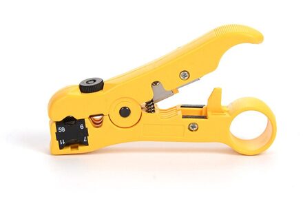 Xintylink Professionele RJ45 Ethernet Kabel Lan Tester Netwerk Tools RJ11 RJ12 Rg45 CAT5 CAT6 Utp Networking Tool Instrument geel draad stripper
