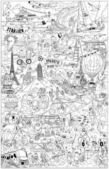 XL-kleurposter-vakantie - Dieter Coppens, Tom Suykens (ISBN: 9789492533555)