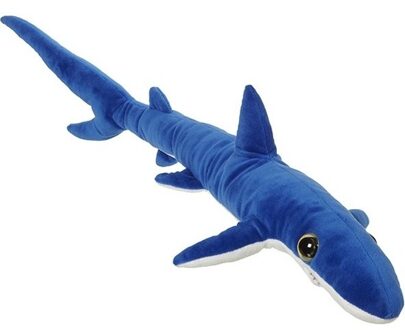 XL Knuffel blauwe haai 110 cm knuffels kopen