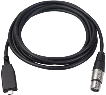 Xlr Female Adapter Mic Microfoon Type C Cable Gebalanceerde Audio Line 2m