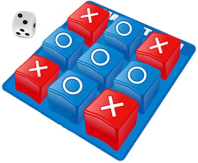 Xo Board Game Toy Leisure Ouder-kind Interactie Game Noughts En Kruisen Game Familie Board Puzzel Spel Educatief Speelgoed