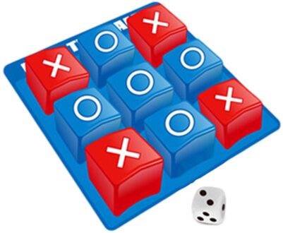 Xo Board Game Toy Leisure Ouder-kind Interactie Game Noughts En Kruisen Game Familie Board Puzzel Spel Educatief Speelgoed
