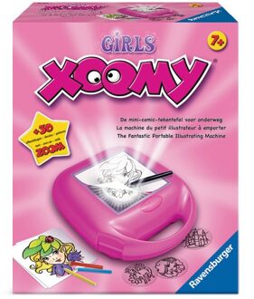 Xoomy Compact Girls tekenkoffer Roze