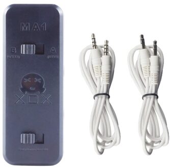 XOX MA1 mobiele telefoon audio adapter mobiele telefoon kabel sluit geluidskaart met mobiele telefoon voor karaoke